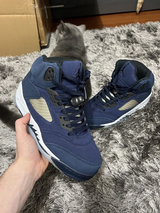 Jordan 5 Midnight blue