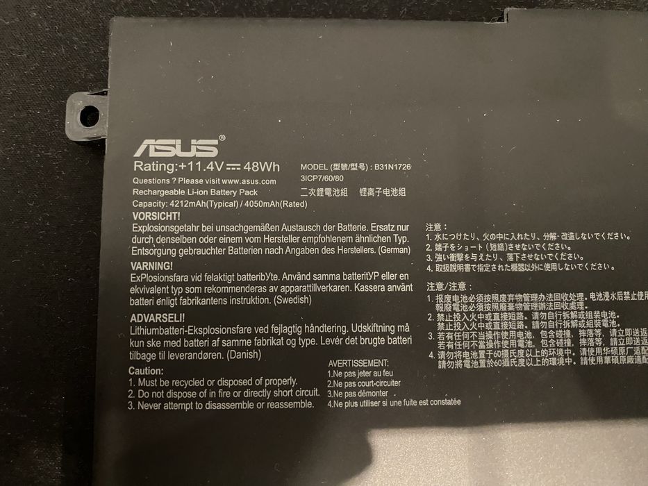 Baterie Laptop Asus Tuf F15 48Wh