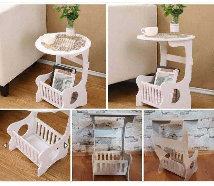 Кръгла масичка нощно шкафче