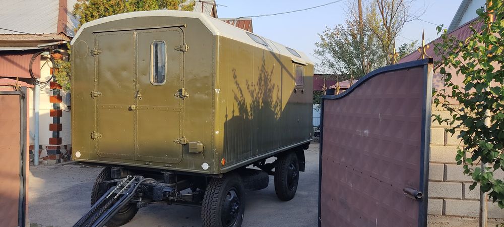 Прицеп КУНГ. Вагончик на колесах.