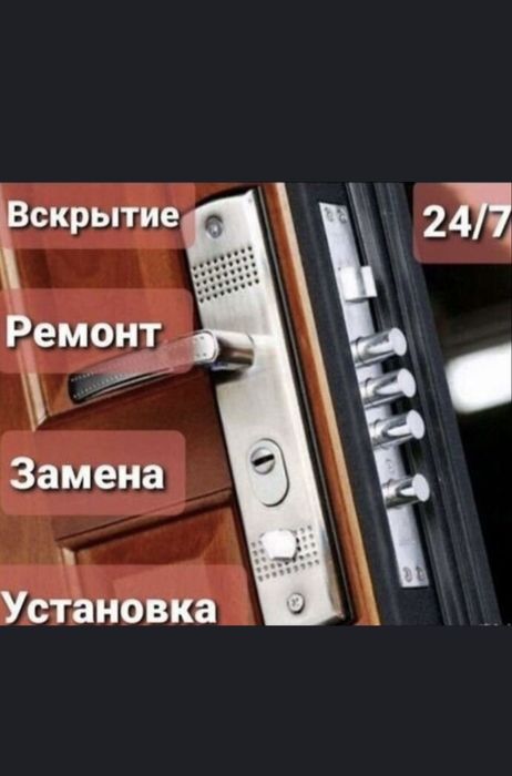 Вскрытие замков.  Есік ашу