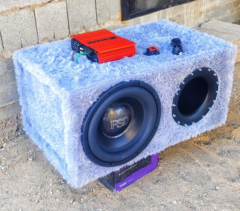 Сабвуфер FSD 12 2000ватт с моноблокам