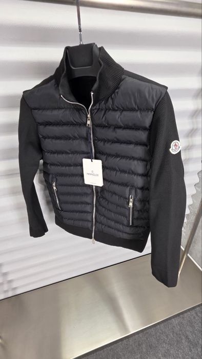 Мъжко яке Moncler – плетени ръкави, няколко цвята