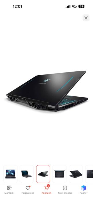 Мощный игровой ноутбук ACER PREDATOR