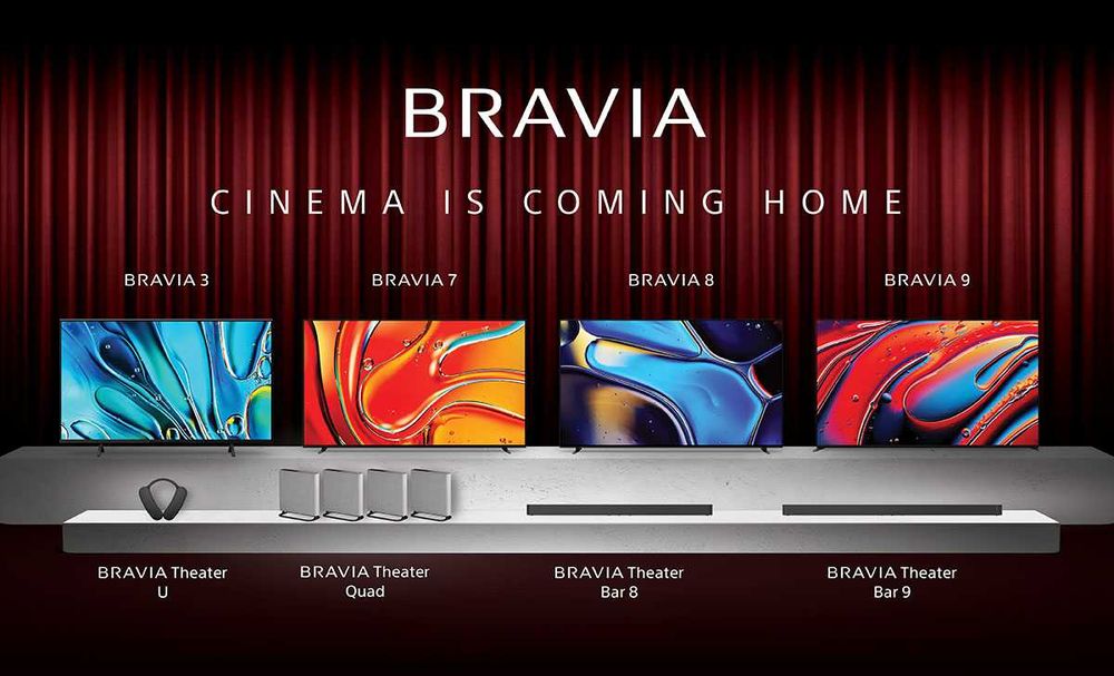 Телевизор Sony Bravia 3/5/7/8/9 OLED/A80/XR80/X90L 55/65/75/85/98