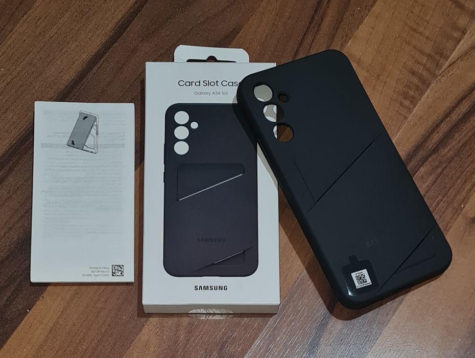 Husa silicon originala Samsung Card Slot Case Galaxy A34 5G A346