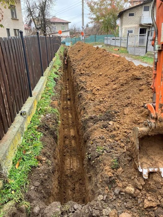 Услиги с мини багер,и самосвал