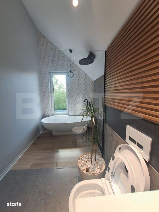 Casa individuala, 4 camere, 250 mp, P+M, zona Stupini