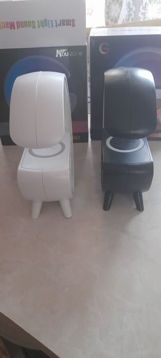 Smart LED Лампа Безжично Бързо Зареждане, Часовник