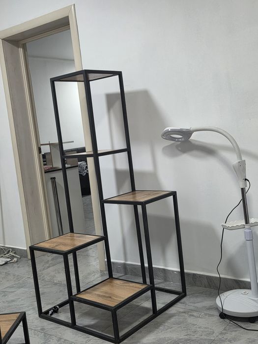 Лофт стелажи для цветов