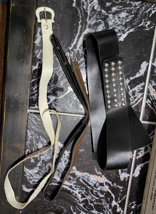 Продавам 10 кожени колана и каиши за колан