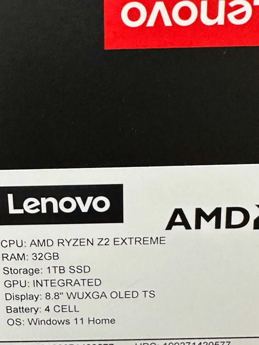 Vand consola Lenovo Legion Go 2