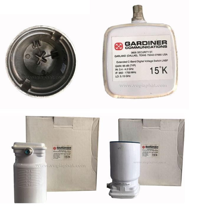 GARDINER 3605 Extended C-Band Digital Voltage Switch LNBF