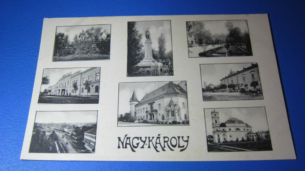 Ilustrata veche/Carte Postala,CAREI,NAGYKAROLY,1918