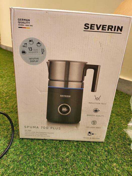Индукционен разпенител за мляко 700 ml Пенообразувател за мляко Severin Spuma 700 Plus