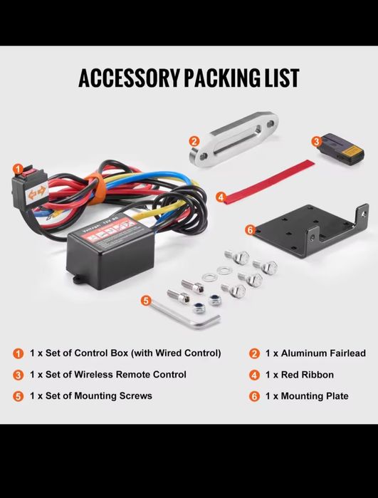 OFERTA DE SARBATORI ! Troliu 4500 LBS 2041kg cu sufa sint. Atv,Jimny,V