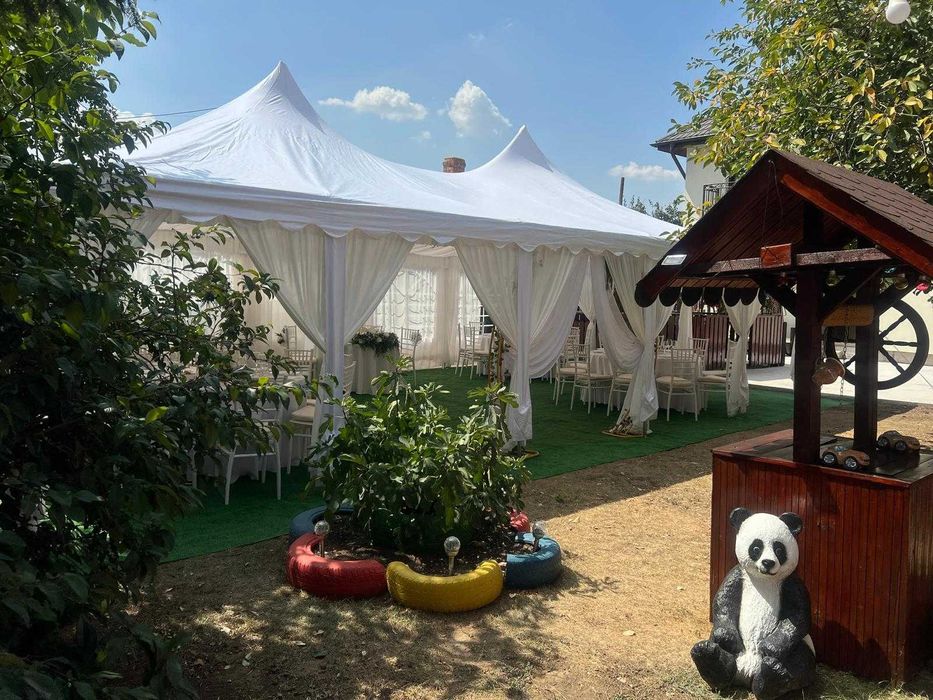 Pagoda/Cort de evenimente PVC 500 ECONOMY ab