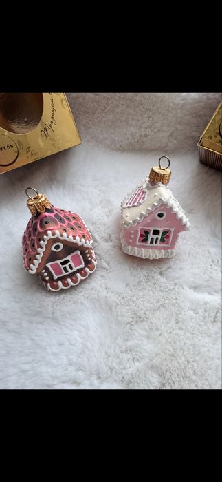 Елочные игрушки стекло, новые