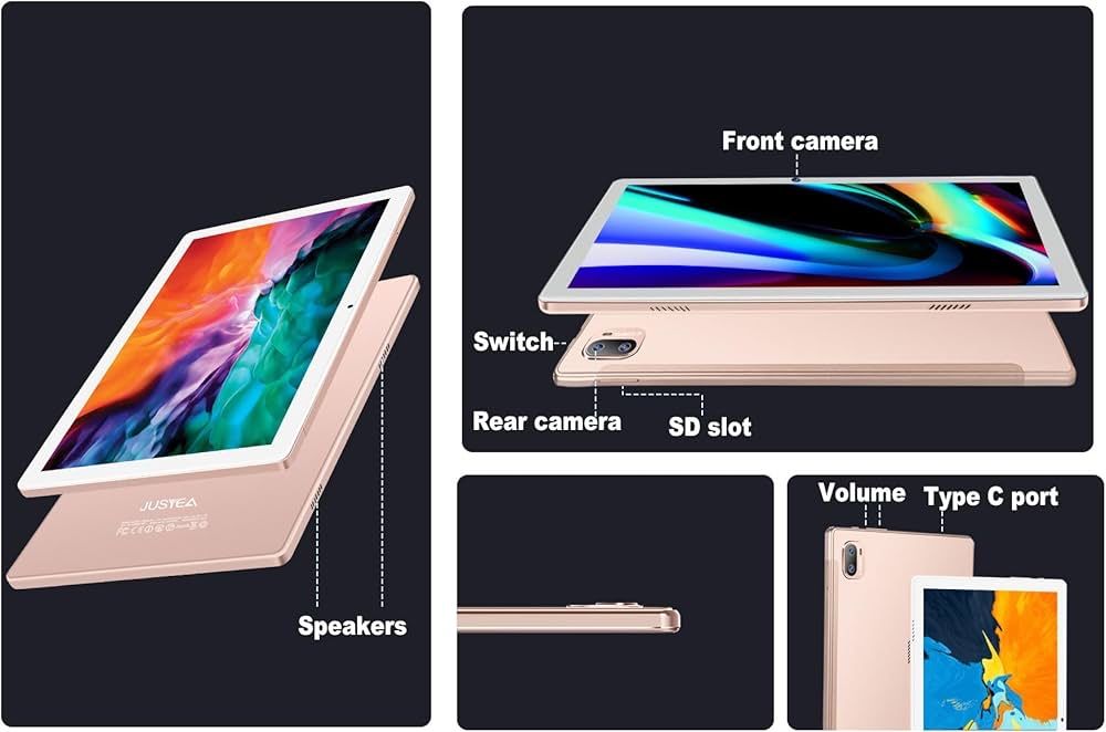“JUSYEA” J10 Gold - 12GB RAM и 128GB ROM