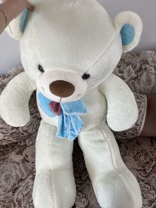 1 метровый белый мишка
