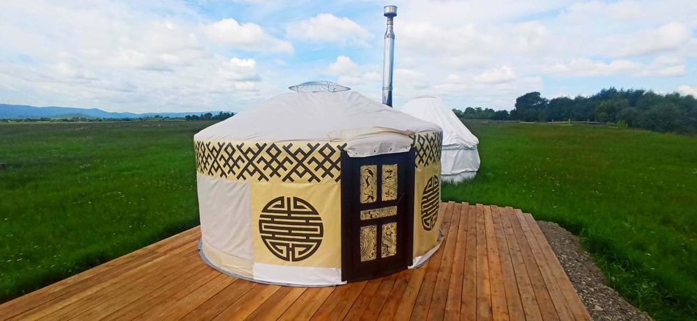 Баня Юрта готовая мобильная