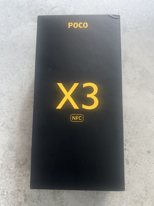 Poco X3 NFC 64 GB rom 6GB ram