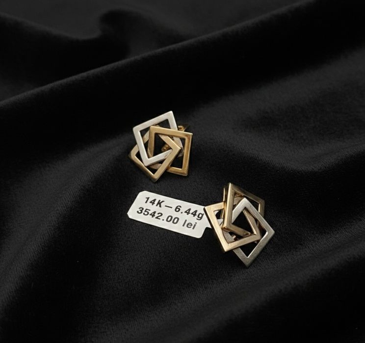 Cercei aur 14k 6.44gr