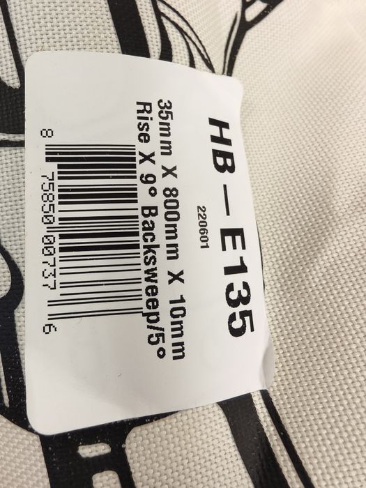 Кормило THOMSON HB-E135 MTB Trail Carbon 35x800mm black Rise 10