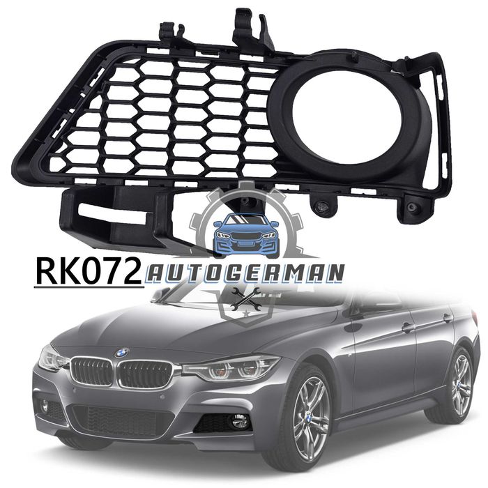 BMW F30 Решетка за халоген на 3 серия F31 LCI / Facelift M пакет