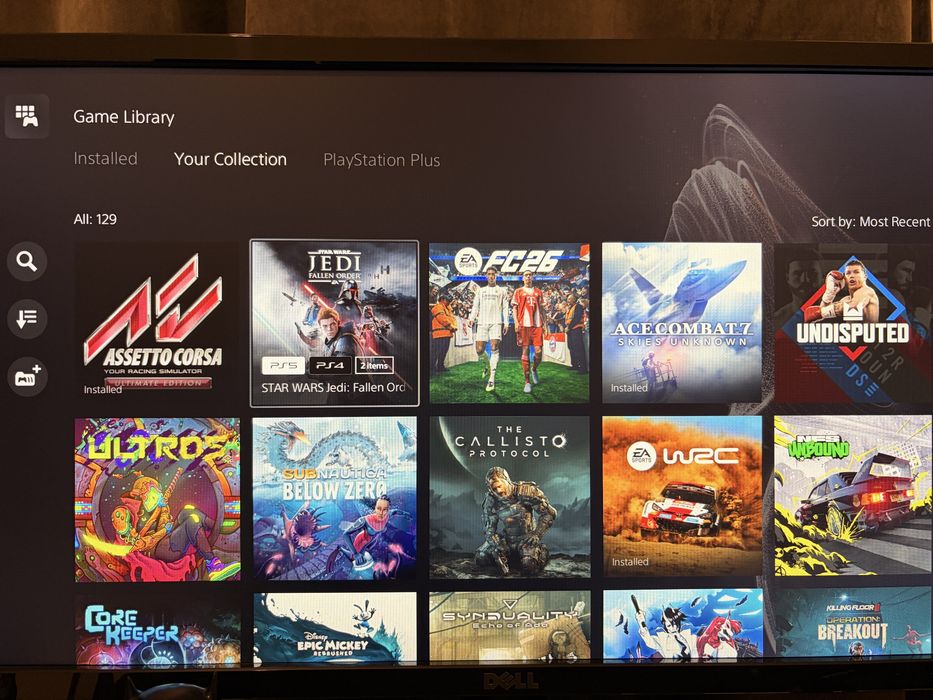 Playstation 5, PS5 Digital, FC26, GTA V + 130 jocuri + PS Essential