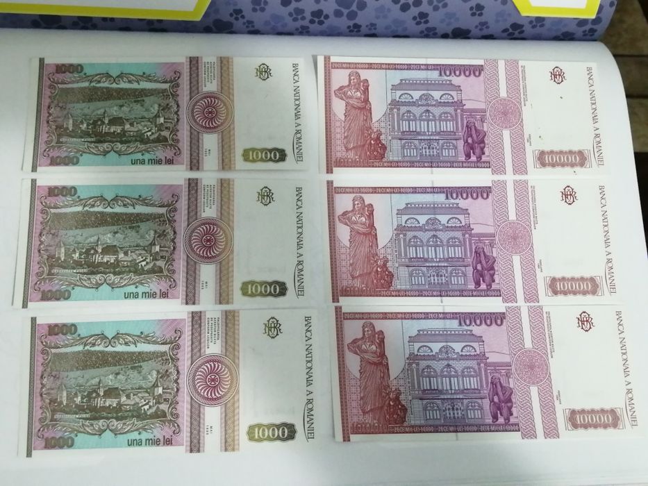 Bancnote serii consecutive.