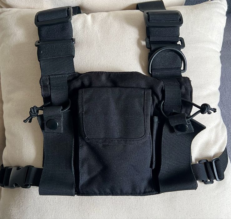 Нагрудна чанта  черна , Sling bag