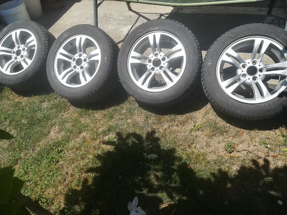 Оригинални джанти 17" със зимни гуми Gislaved за BMW X3/E83/