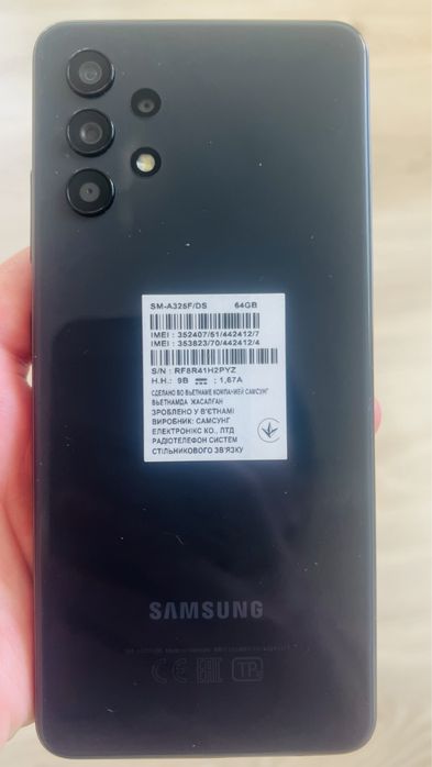 Samsung A32, 64 GB в отличном состоянии
