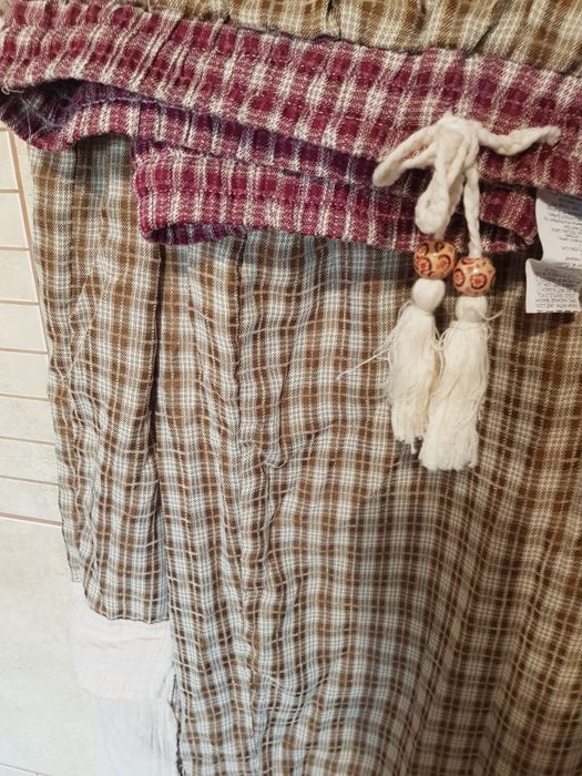 Pantaloni noi. Bumbac organic. Boho style. Shabby chic