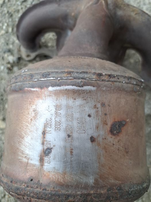 Catalizator + galerie evacuare Mercedes A-Class W169 (benzina)