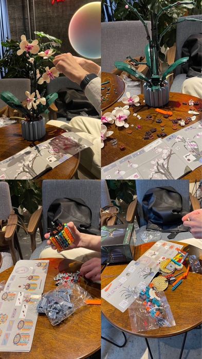 Lego цветы конструктор