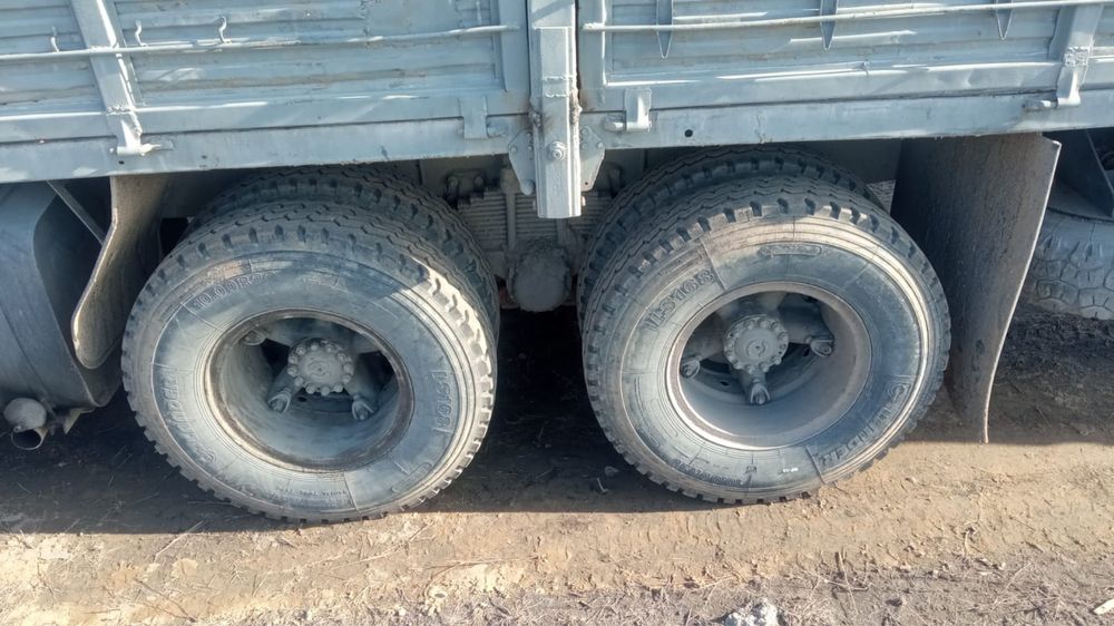 Камаз восьмерка, бортовой с прицепом