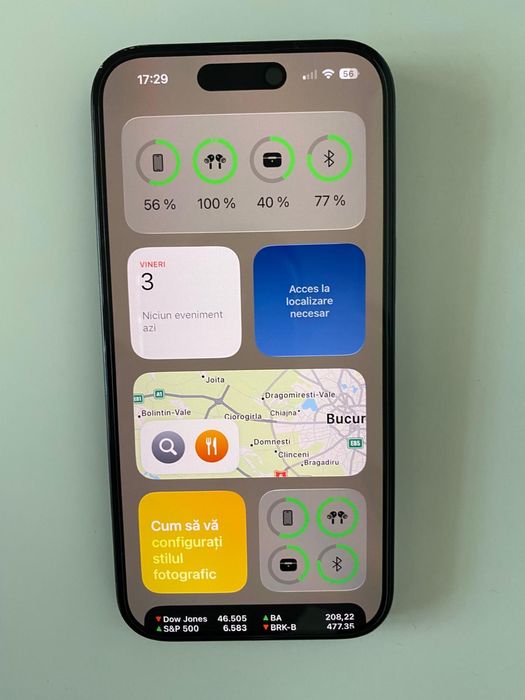 iPhone 15 128gb liber de retea sanatate baterie 86%