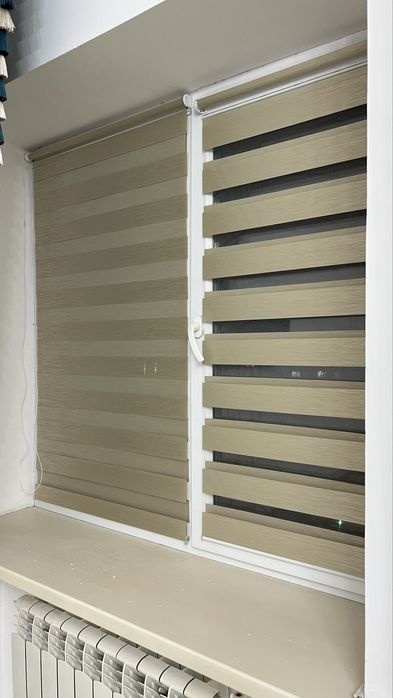 Жалюзи, ролл шторы, день и ночь