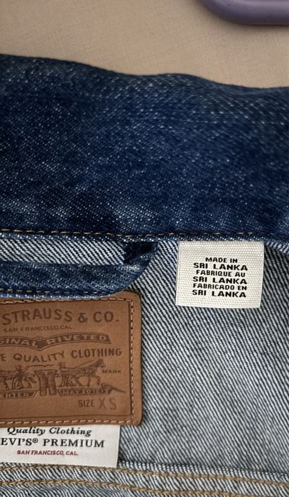 Куртка джинсовая Levis