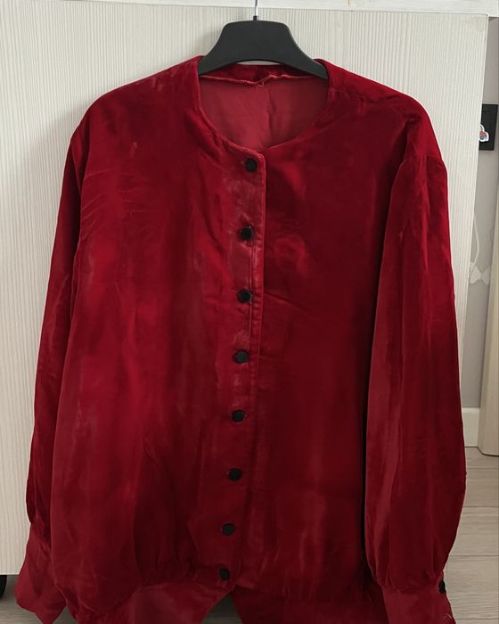 Жакет из велюра , б/у