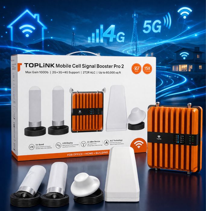 Усилитель сигнала сотовой связи 2G/3G/4G LTE Гарантия есть! + Доставка