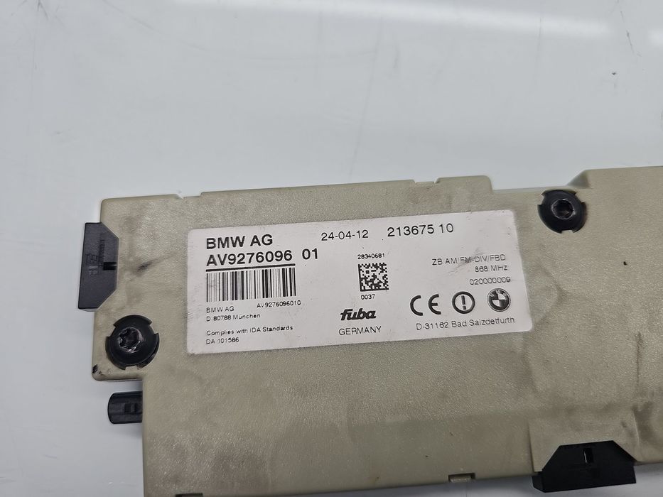 Modul confort Bmw 5 (F10) [Fabr 2011-2016] 9276096