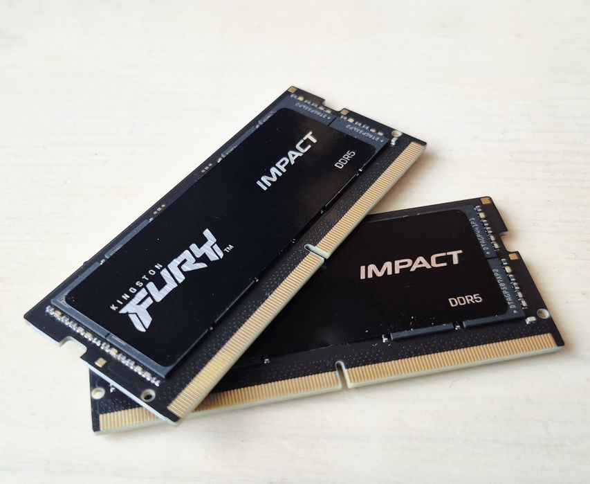 64GB RAM DDR5 5600MHz CL40 Fury laptop so-dimm