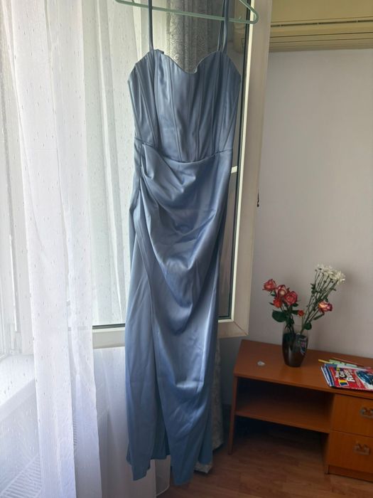 Rochie lunga albastra