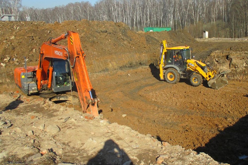 Разработка котлована