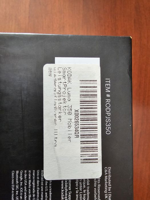 Videoproiector Kodak luma 350