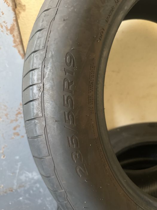 2 бр. Гуми Hankook Ventus S1 evo3 EV 235/55 R19 - (Перфектни за EV/SUV!)