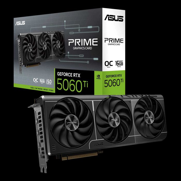 Видеокарта ASUS GeForce RTX 5060 Ti -16GB PRIME OC